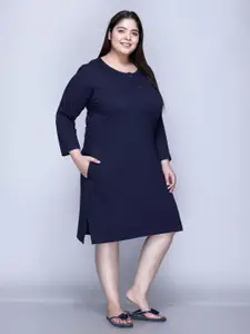 IN Love Women's Cotton Full Sleeve Nightdress