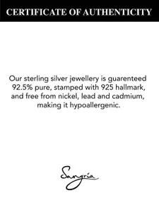 Sangria Rhodium-Plated 925 Sterling Silver Pearls Circular Drop Earrings