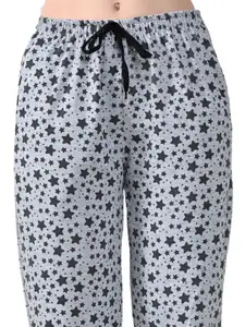 BAESD Pack Of 2 Printed High Rise Lounge Pants