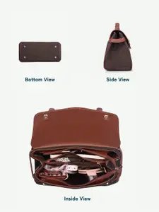 ZOUK Women Textured Satchel