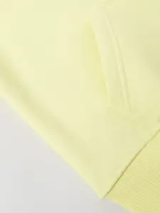 Xpose Women Solid Hood Wool Pullover Sweatshirt