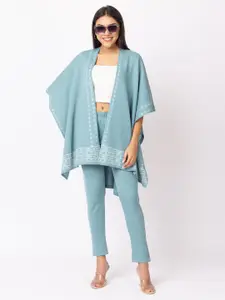 KEIKO Self Design Front Open Shrug