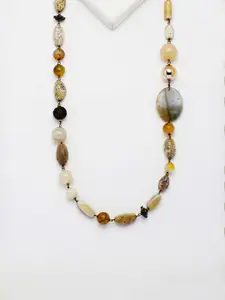 Rhea Bronzite Agate Necklace