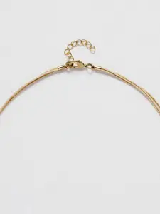 Rhea Gold-Plated Necklace