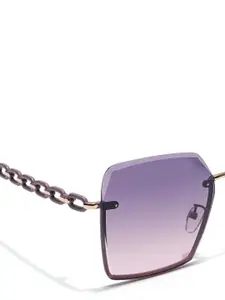 Voyage Women Oversized Sunglasses with UV Protected Lens 2515MG5795