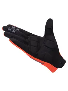 ROCKRIDER By Decathlon Men Red Mountain Biking Race Gloves