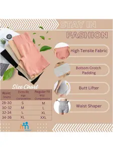 BAESD Women Tummy and Thigh Shaper Stretchable Cotton Shapewear