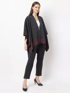 KEIKO Women Self Design Shrug