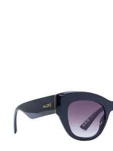 ALDO Women Rectangle Sunglasses AIKUAI001-BLACK