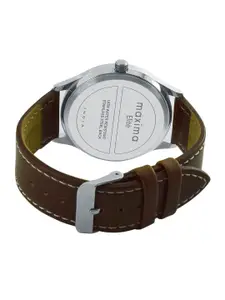 maxima Men Dial & Leather Straps Analogue Watch L-63070LMGI