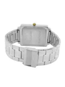 maxima Men Dial & Stainless Steel Straps Analogue Watch 40115CMGI