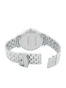 maxima Men Dial & Stainless Steel Straps Analogue Watch 67012CMGI
