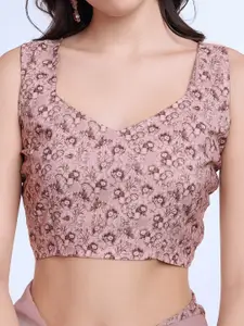 Mitera Floral Embroidered Saree