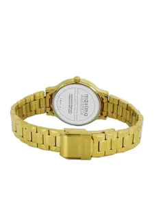 maxima Women Dial & Stainless Steel Straps Analogue Watch 56102CMLY