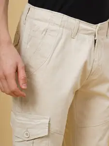 PAUL STREET Men Urban Slim Fit Cargo Trousers