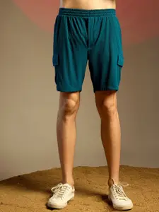 Campus Sutra Striped Shirt With Short