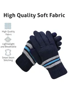 LOOM LEGACY Men Patterned Acrylic Winter Glove