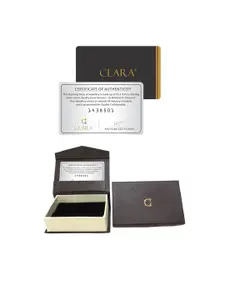 Clara 925 Sterling Silver Rhodium-Plated Contemporary Cubic Zirconia Pendant With Chain