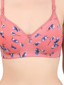 Piylu Pack of 3 Floral Full Coverage Lightly Padded Bra