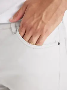 DeFacto Men Mid-Rise Regular Trousers
