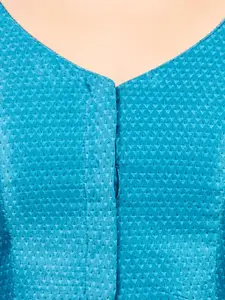 SStudio Shringaar Woven Design Non-Padded Saree Blouse