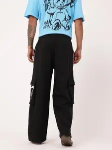 Kook N Keech Men Sporty Touch Printed Flared Fit Track Pants