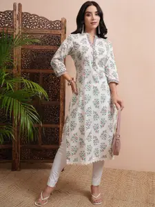 Vishudh Women Floral Printed Floral Kurta