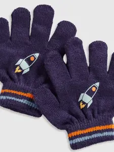 mothercare Boys Patterned Acrylic Winter Gloves