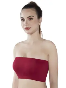 PLUMBURY Bandeau Bra Full Coverage