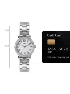 GUESS Women Dress Fawn Bracelet Style Straps Analogue Watch GW0686L1