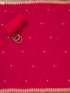 Koskii Floral Printed Unstitched Dress Material