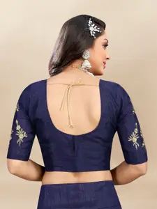 JULEE Embroidered Thread Work Semi Stitched Lehenga & Unstitched Blouse With Dupatta