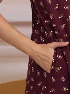 Sweet Dreams Printed Maxi Nightdress