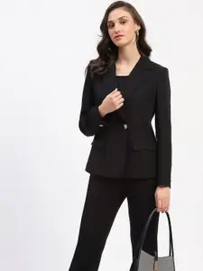 Madame Slim-Fit Single-Breasted Notched Lapel Blazer