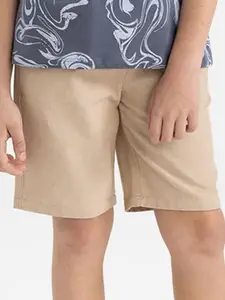 DeFacto Solid Mid-Rise Boys Shorts