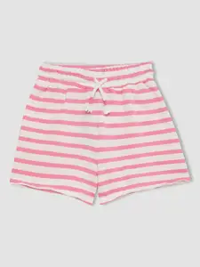 DeFacto Girls Striped Cotton Shorts