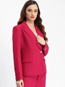 Madame Single-Breasted Notched Lapel Blazers