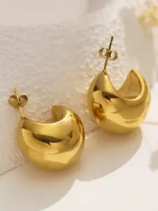 VAGHBHATT Gold-Plated Classic Studs Earrings