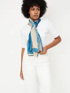 max Women Striped Scarf