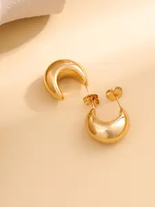 VAGHBHATT Gold Plated Classic Studs Earrings