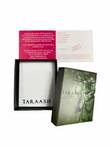 Taraash 925 Sterling Silver Rhodium-Plated CZ Studded & Mother of Pearl Crown Pendant