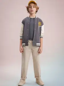 DeFacto Boys Printed Cardigan