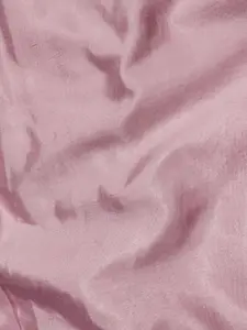 Ishin Pink & Yellow Floral Printed Organza Unstitched Dress Material