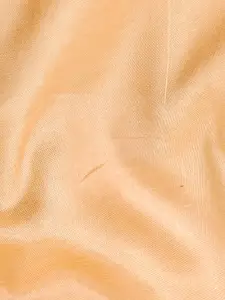 Ishin Peach Coloured Floral Embroidered Sequinned Organza Unstitched Dress Material