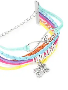 EL REGALO Girls Multistrand Metal Bracelet