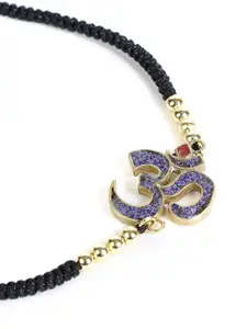 EL REGALO Artificial Stones Studded Charm Bracelet