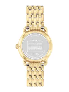 Coach Women Elliot Embellished Dial & Bracelet Style Straps Analogue Watch 14504370