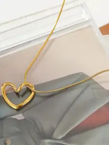 MYKI Gold-Plated Quirky Pendants with Chains