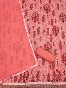 Ishin Paisley Embroidered Sequinned Silk Georgette Unstitched Dress Material