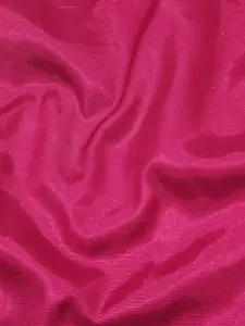 Ishin Red Floral Embroidered Beads and Stones Unstitched Dress Material